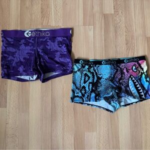Bundle of 2 Ethika Boyshorts, Size: Small
